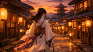 夕凪の街灯
